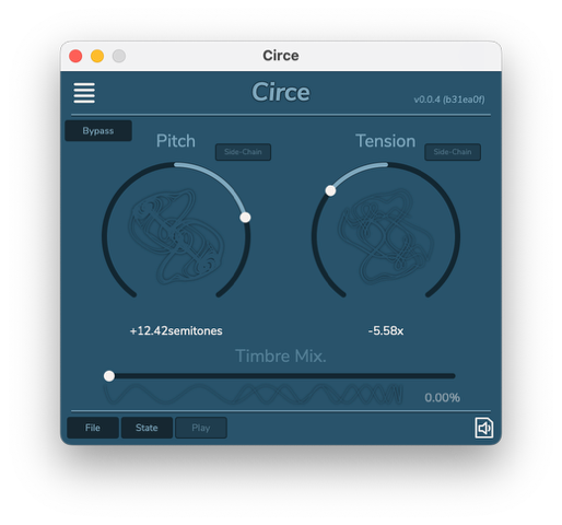 The Circe live VST plugin